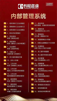 長松企業管理咨詢公司 持續創新，賦能企業卓越運營